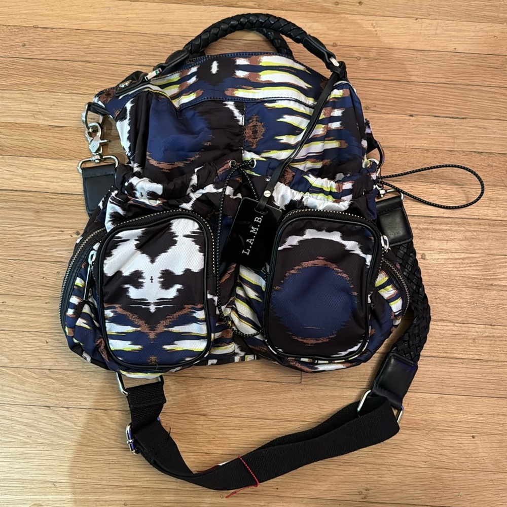 L.A.M.B Ikat freestyle bag. Brand New